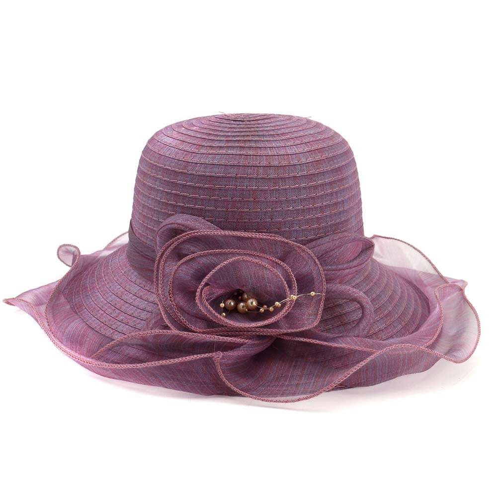 Women Sinamay Fabric Church Wholesale Wedding Hats