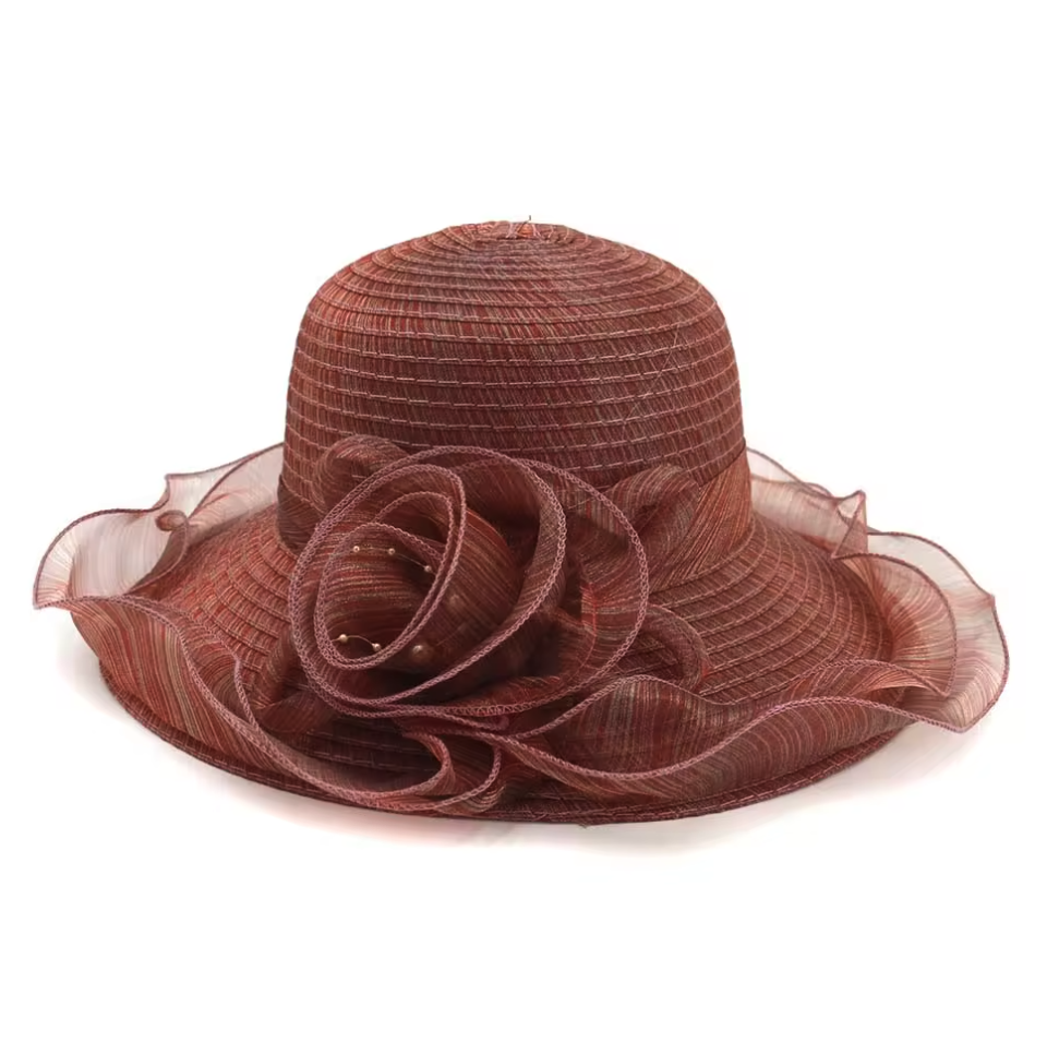 Women Sinamay Fabric Church Wholesale Wedding Hats