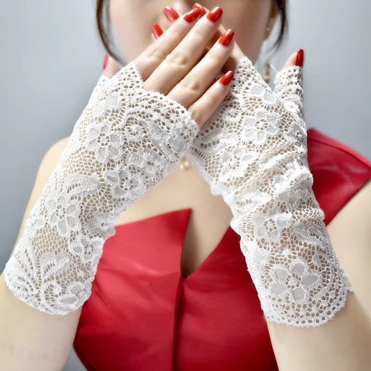 Fingerless Wedding Bridal Glove